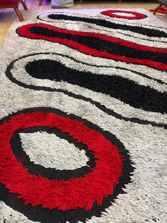 فرش ترک پرز بلند ۶متری|فرش|رشت, کوی مهر|دیوار