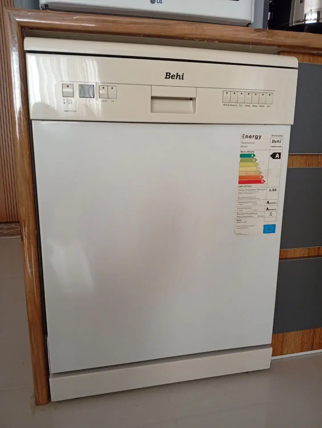 ماشین ظرف شویی ۱۲ نفره برند بهی ایتالیا|ماشین ظرفشویی|نجفآباد, منتظری شمالی|دیوار