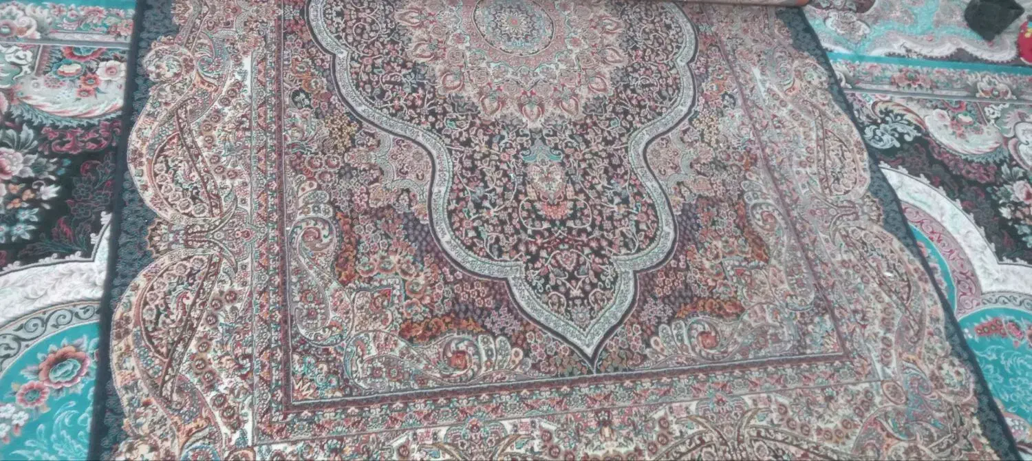 ۲تخته فرش سلیمان|فرش|بومهن, |دیوار