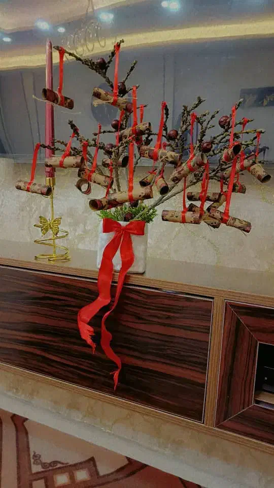 درختچه فال شب یلدا|گل مصنوعی|تهران, گلستان (شهرک راه آهن)|دیوار