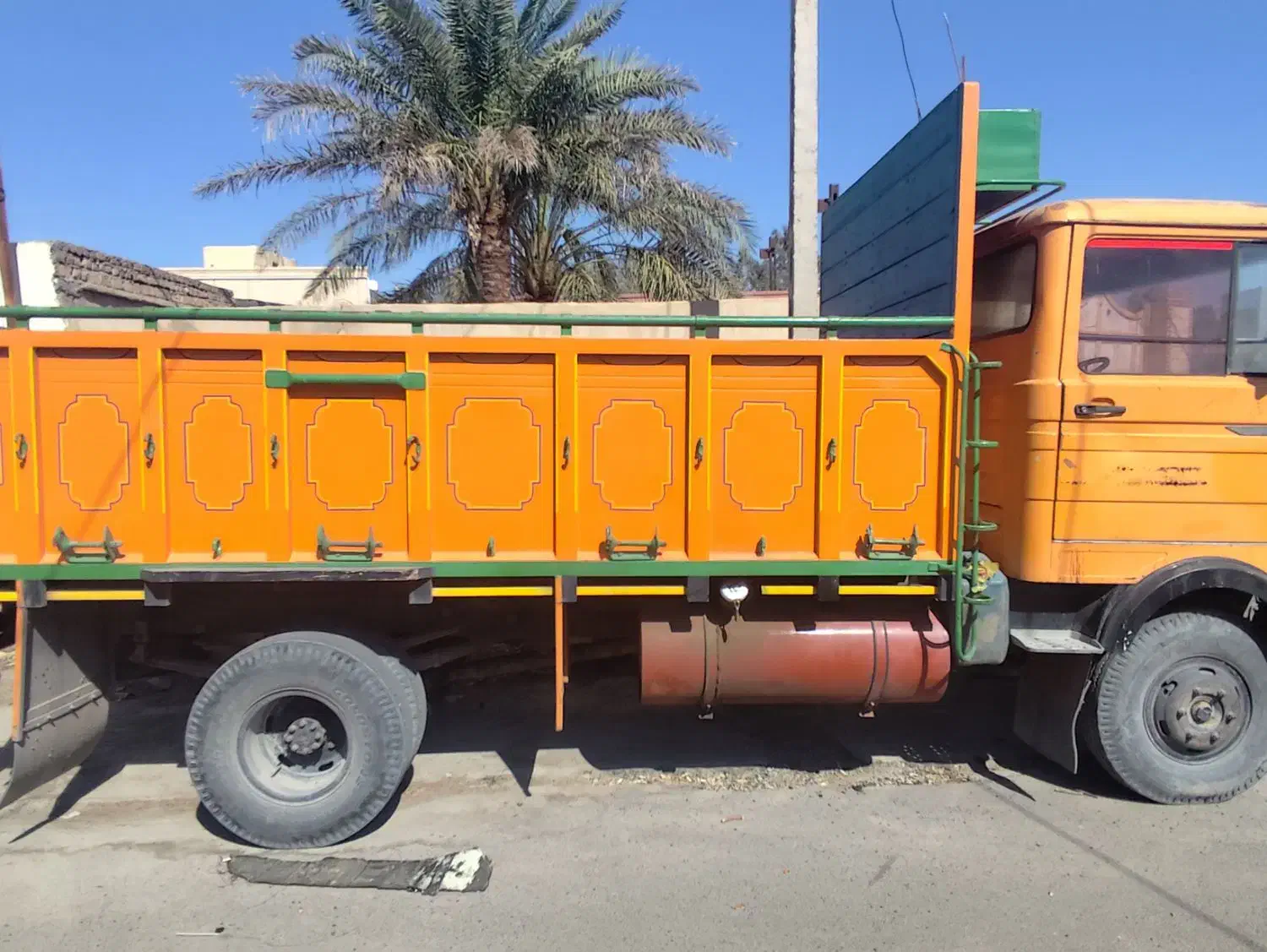 خاور ۸۰۸ شاسی مشکی|خودرو سنگین|بم, |دیوار