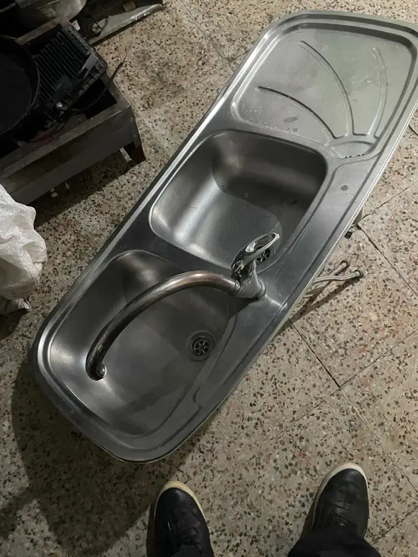 لگن ظرفشویی با شیر|مصالح و تجهیزات ساختمان|لاهیجان, جمهوری|دیوار