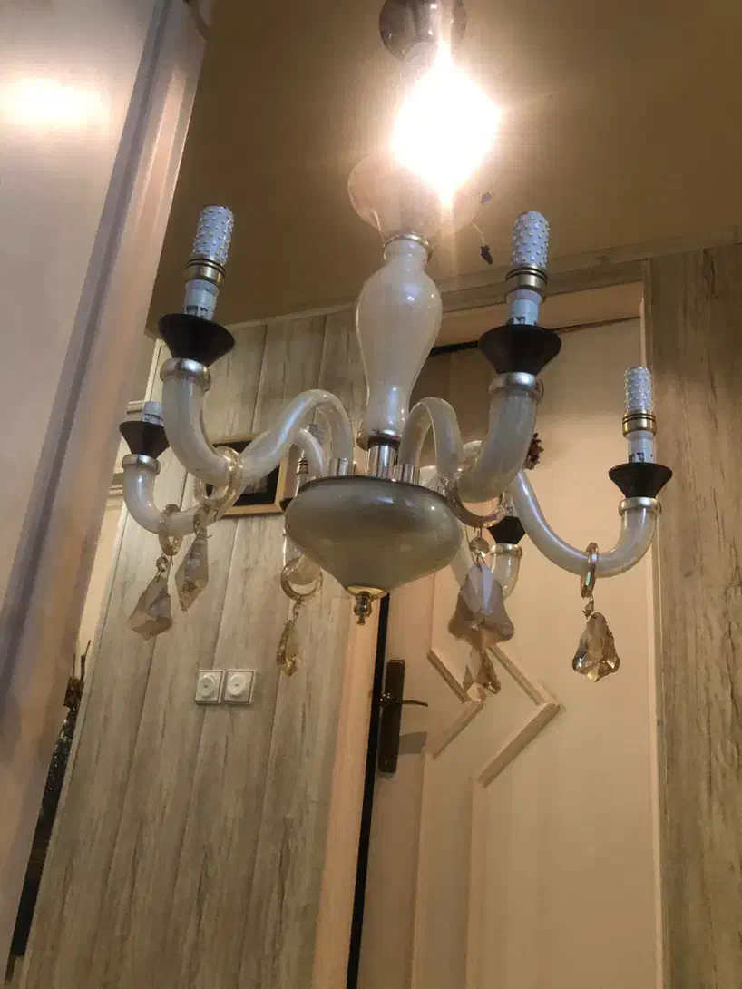 لوستر پنج شاخه خارجی|لوستر و چراغ آویز|تهران, تهرانپارس غربی|دیوار