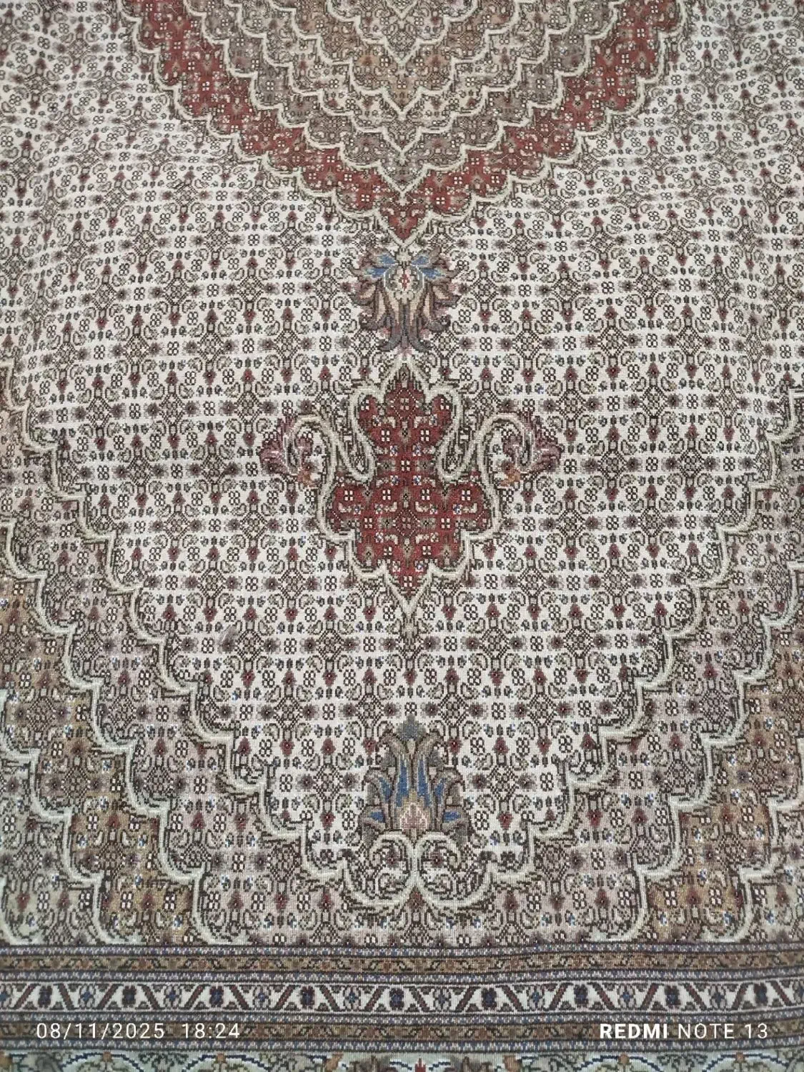 اندازه فرش تک ۹متری ۴۰ رج نقشه جدید|فرش|مراغه, |دیوار