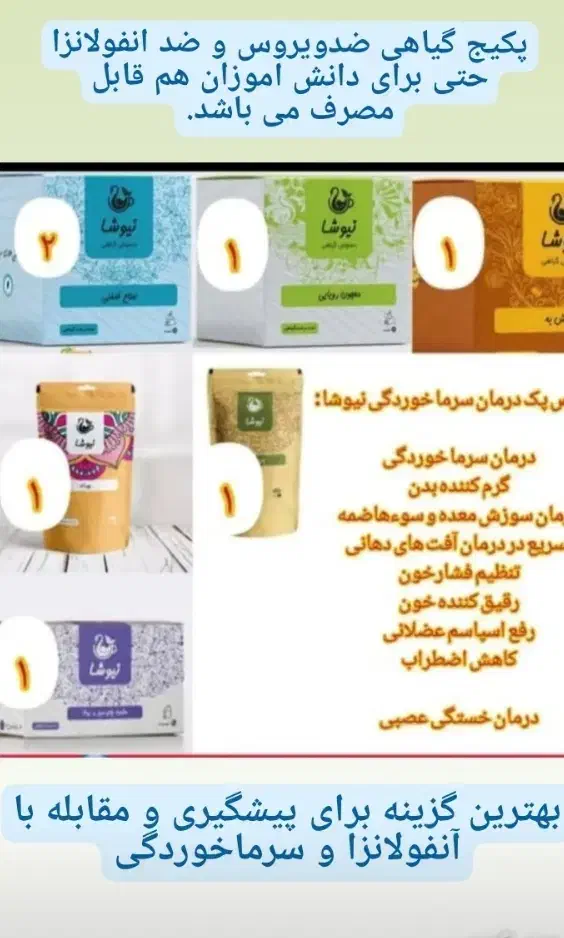 پکیج ضد سرماخوردگی و ضدانفولانزا|آرایشی، بهداشتی، درمانی|تهران, امام زاده حسن|دیوار