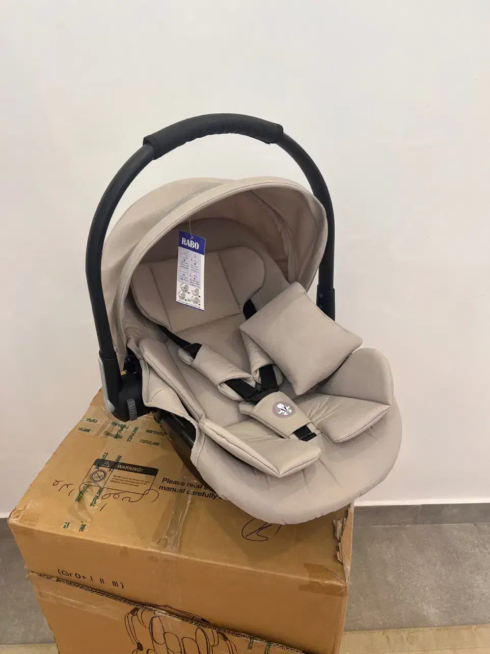 کریر رابو نو با جعبه و بدون استفاده|کالسکه و لوازم جانبی|رشت, چله خانه|دیوار