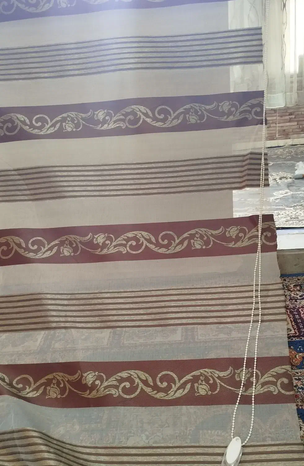 پرده زبرا 260 در2متر|پرده، رانر، رومیزی|قم, سراجه (۱۵ خرداد)|دیوار