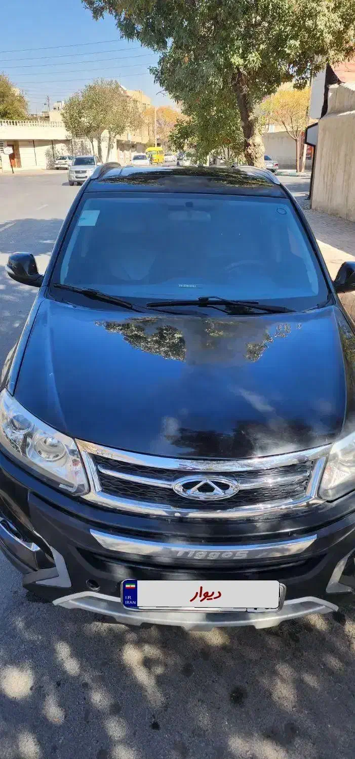 تیگو ۵ مشکی|خودرو سواری و وانت|کرمان, |دیوار