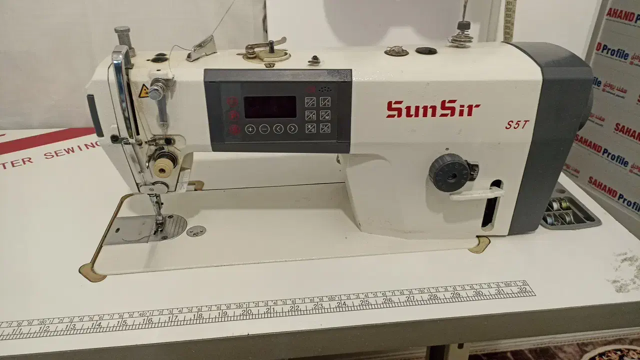 چرخ راسته دوز فول اتومات سان سیر s5t|چرخ خیاطی و ریسندگی|ساوه, |دیوار