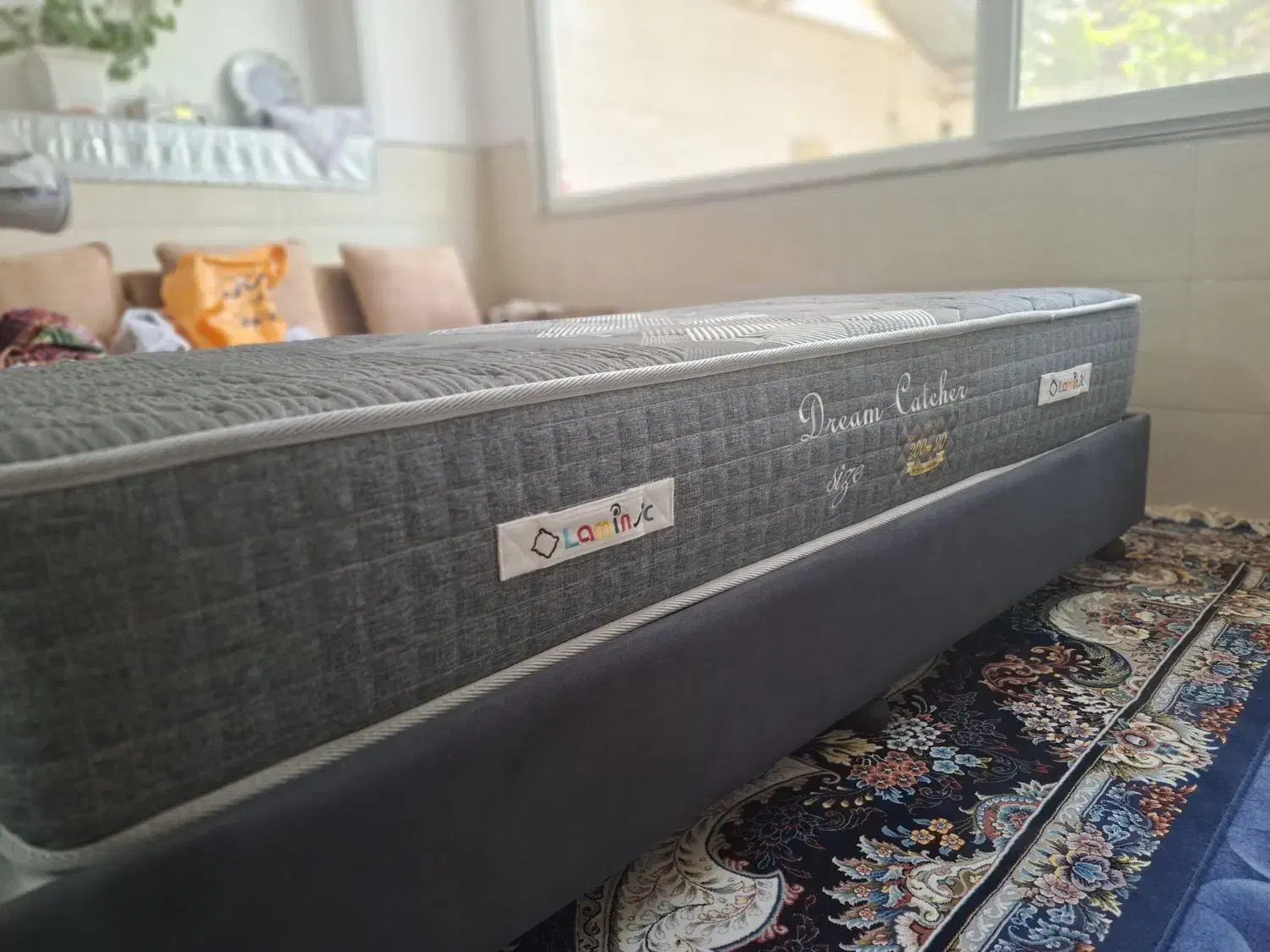 تخت یکنفره شیک + تشک طبی|تشک تختخواب|قم, یزدانشهر|دیوار