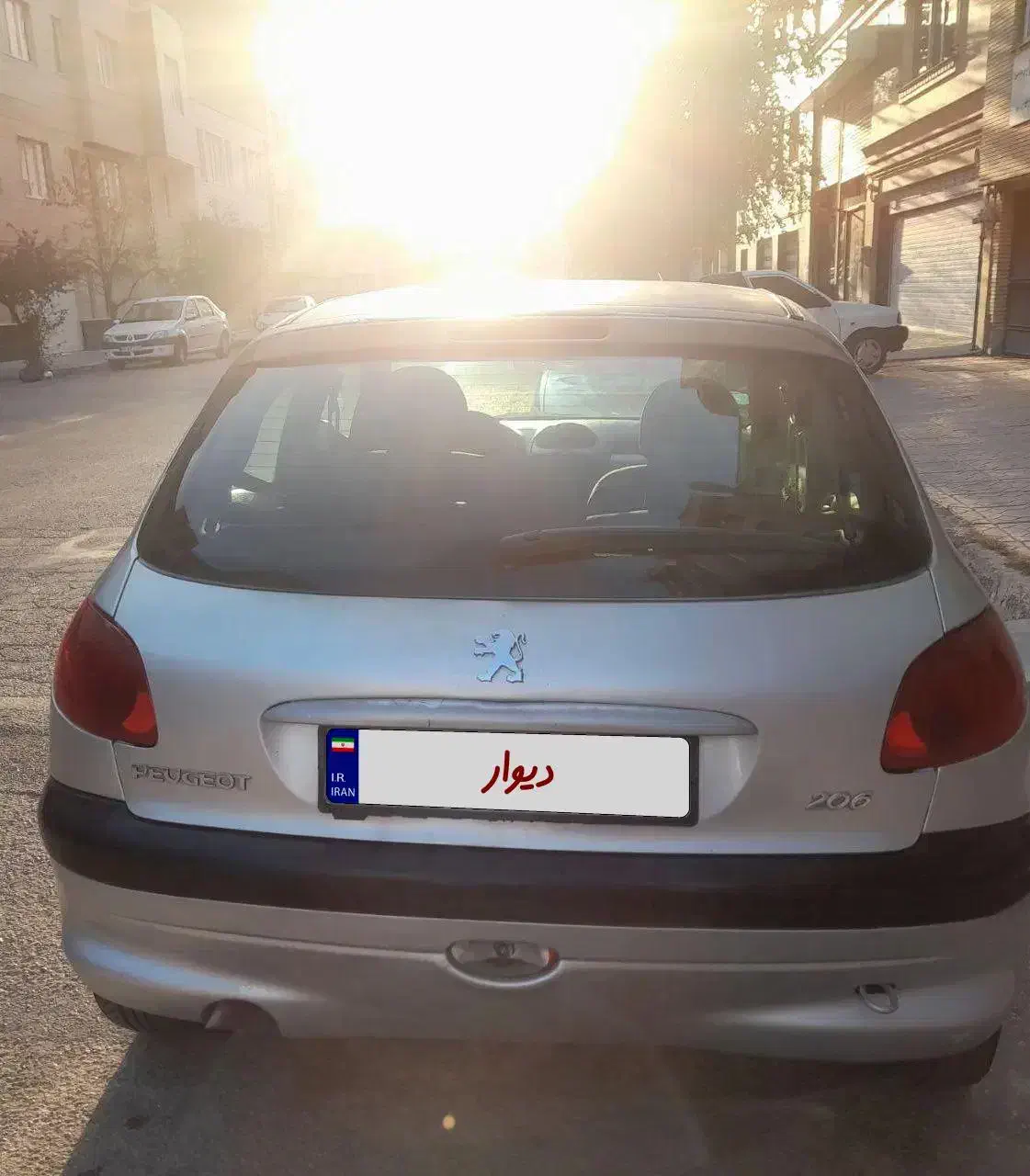 ۲۰۶ مدل ۸۲ تیپ ۲|خودرو سواری و وانت|اردبیل, |دیوار