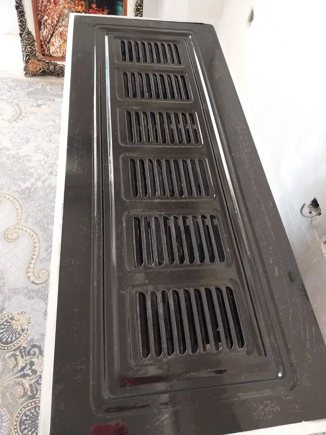 بخاری ۱۲۰۰۰طرح شومینه درحدنو سایز بزرگ|بخاری، هیتر، شومینه|کرج, شهرک بنفشه|دیوار