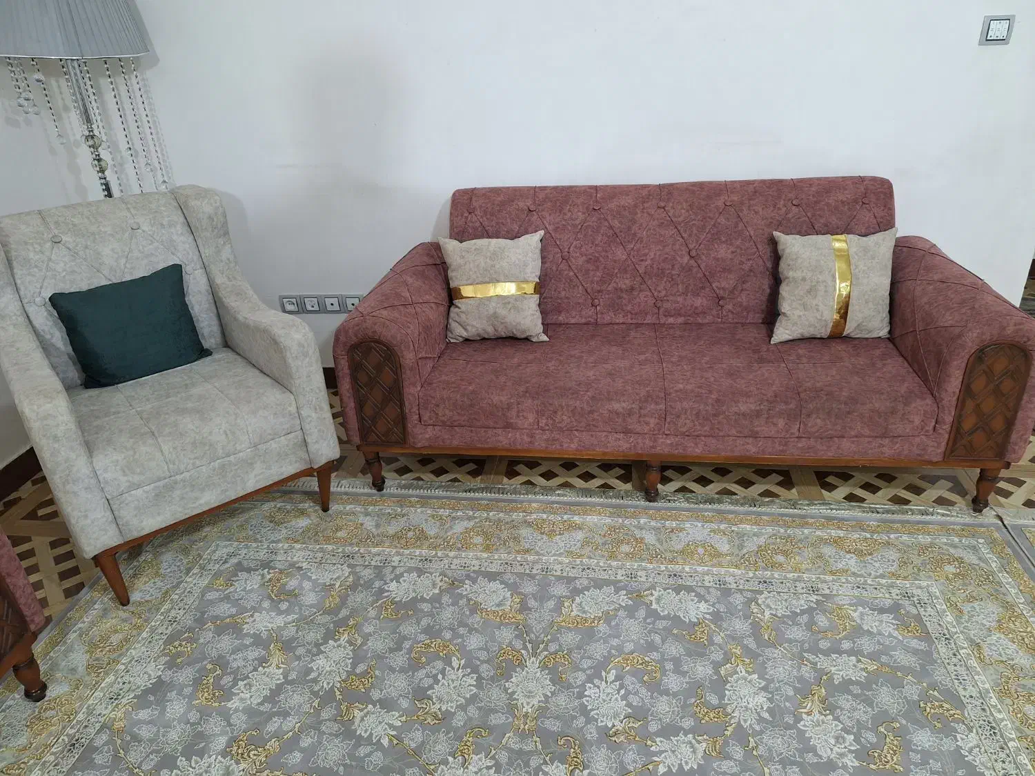 مبل|مبلمان خانگی و میز عسلی|نورآباد, |دیوار