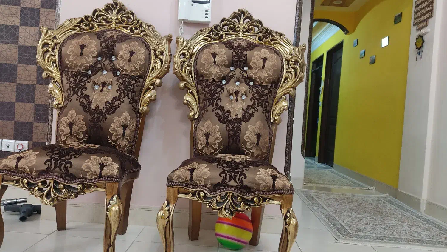 مبل سلطنتی|مبلمان خانگی و میز عسلی|ایلام, |دیوار