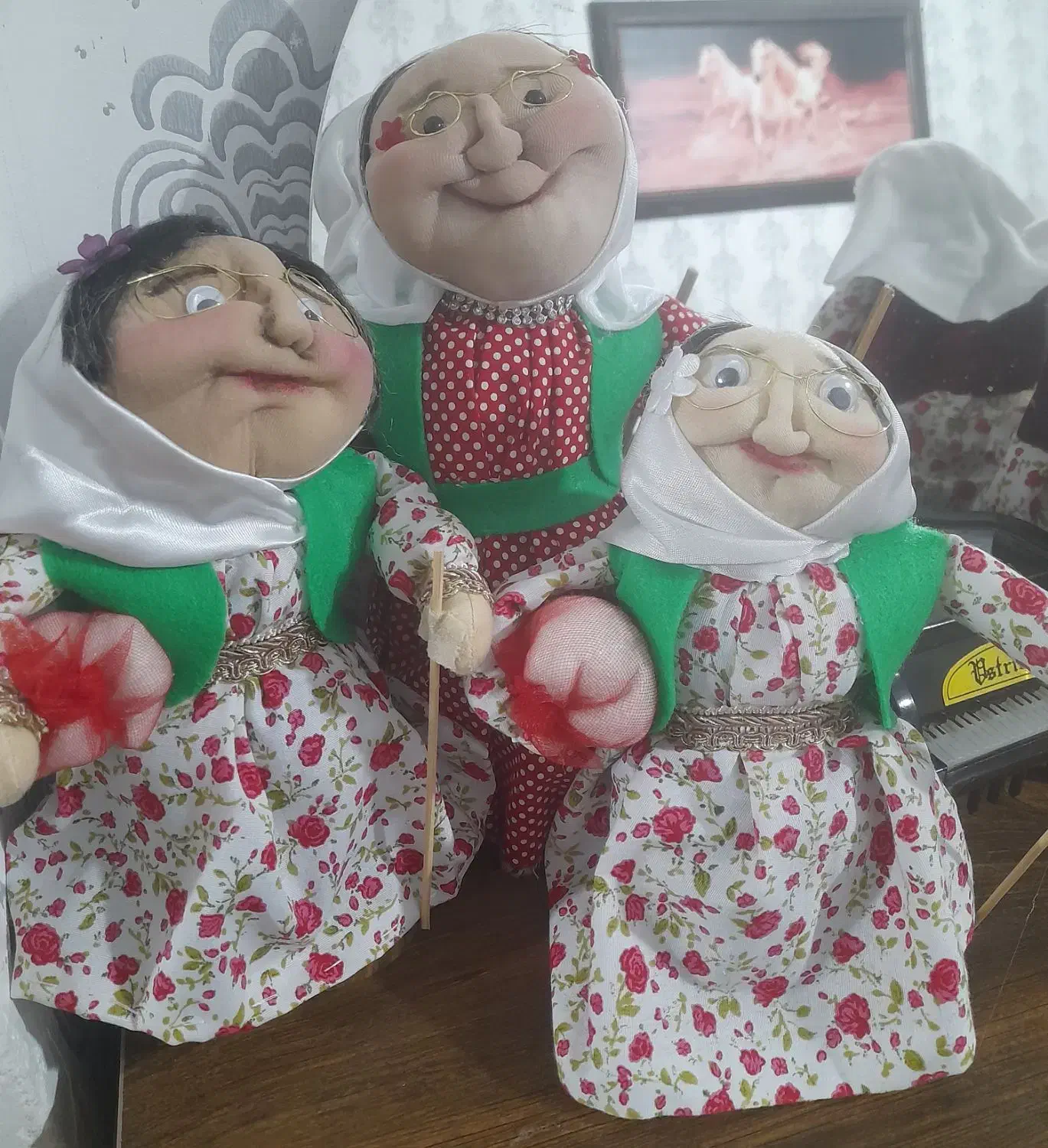 عروسک دست سازننه سرما|صنایع دستی و سایر لوازم تزئینی|کرمانشاه, |دیوار