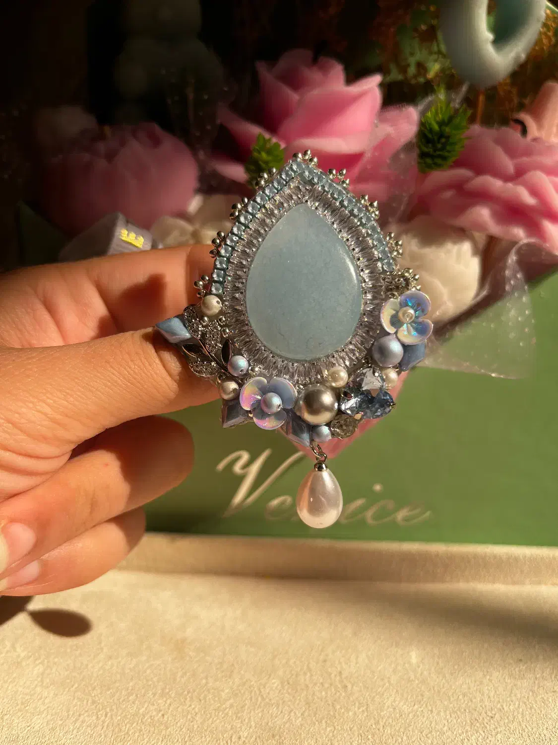 گوشواره جواهردوزی دستساز|بدلیجات|تهران, المهدی|دیوار