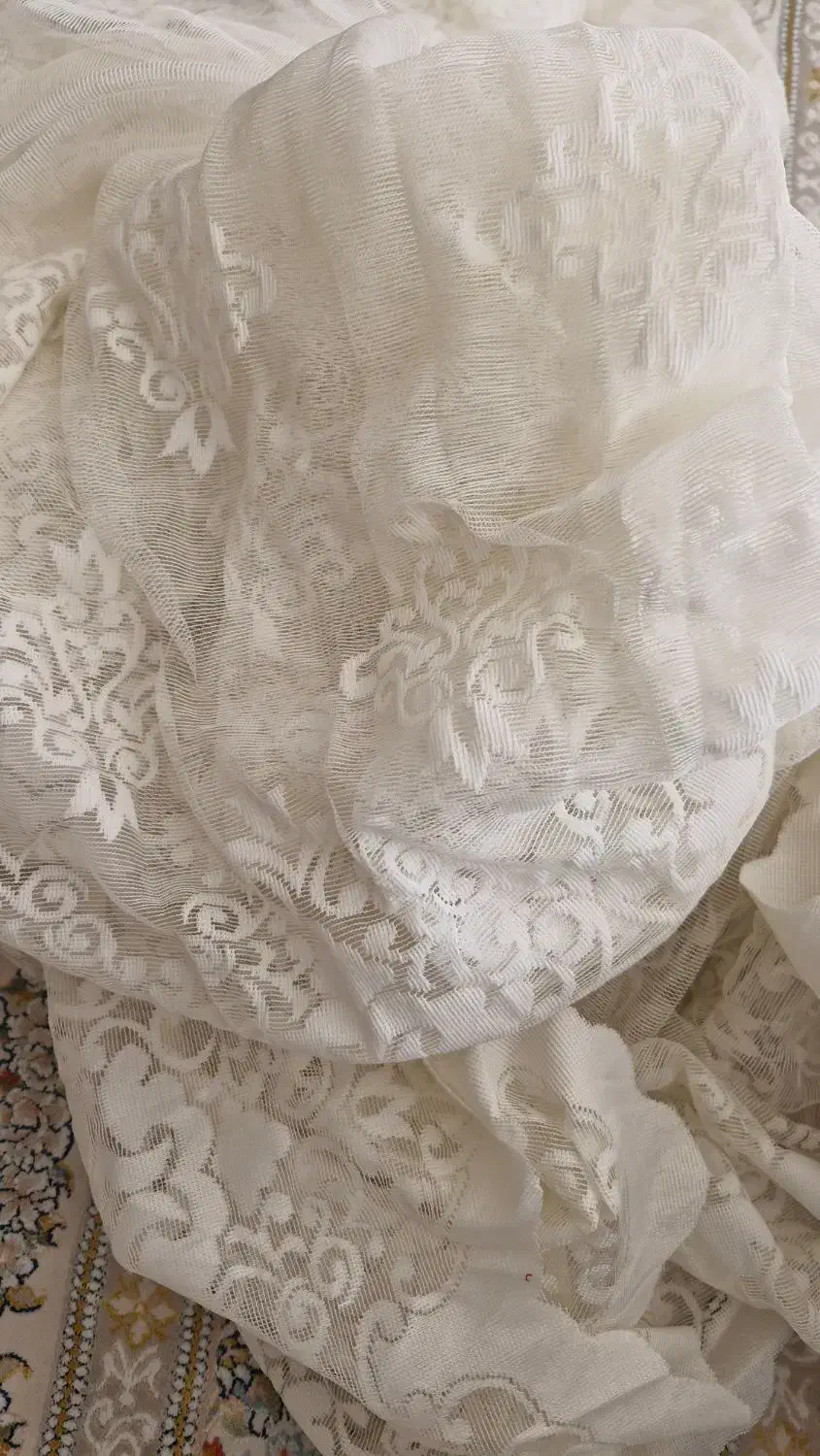 پرده تور|پرده، رانر، رومیزی|کبودرآهنگ, |دیوار