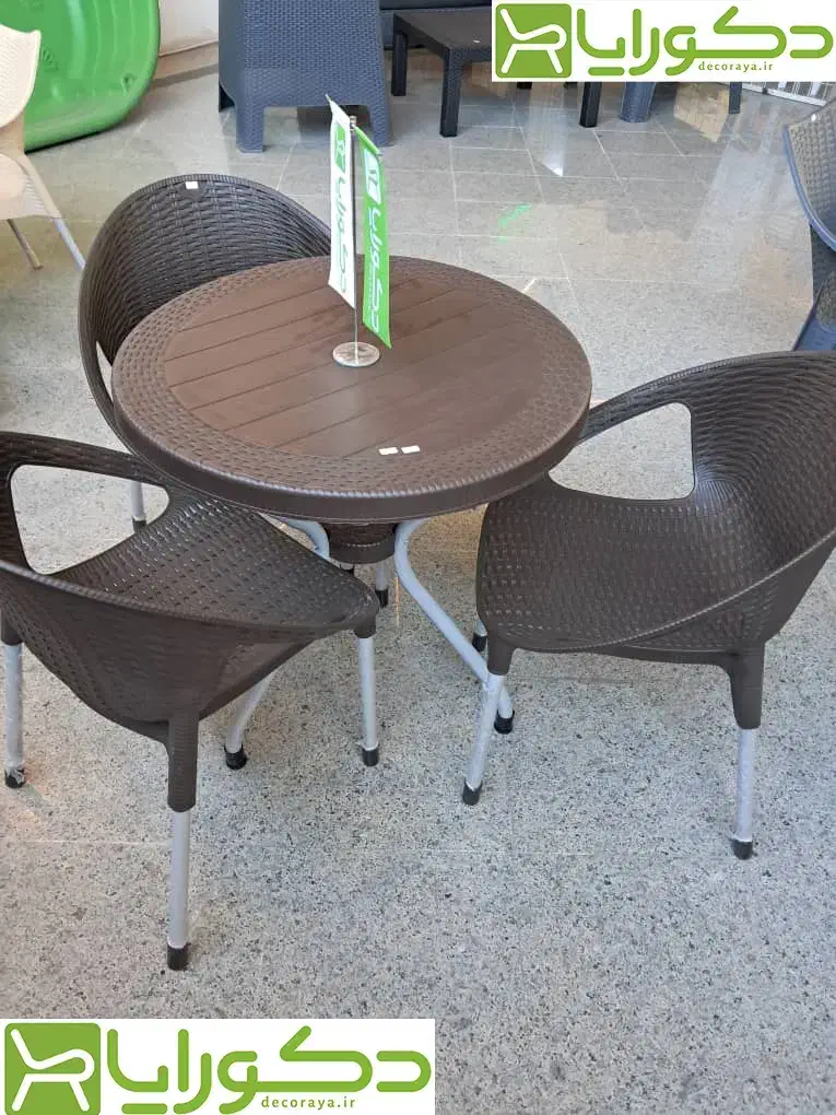 میز و صندلی پلاستیکی پلیمری|کافیشاپ و رستوران|مشهد, ویلاشهر|دیوار