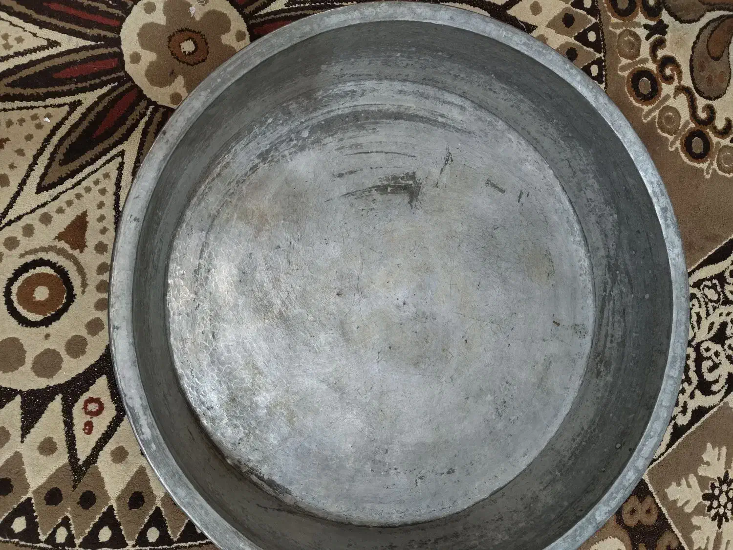 تشت مسی قدیمی|ظروف پختوپز|نسیمشهر, |دیوار