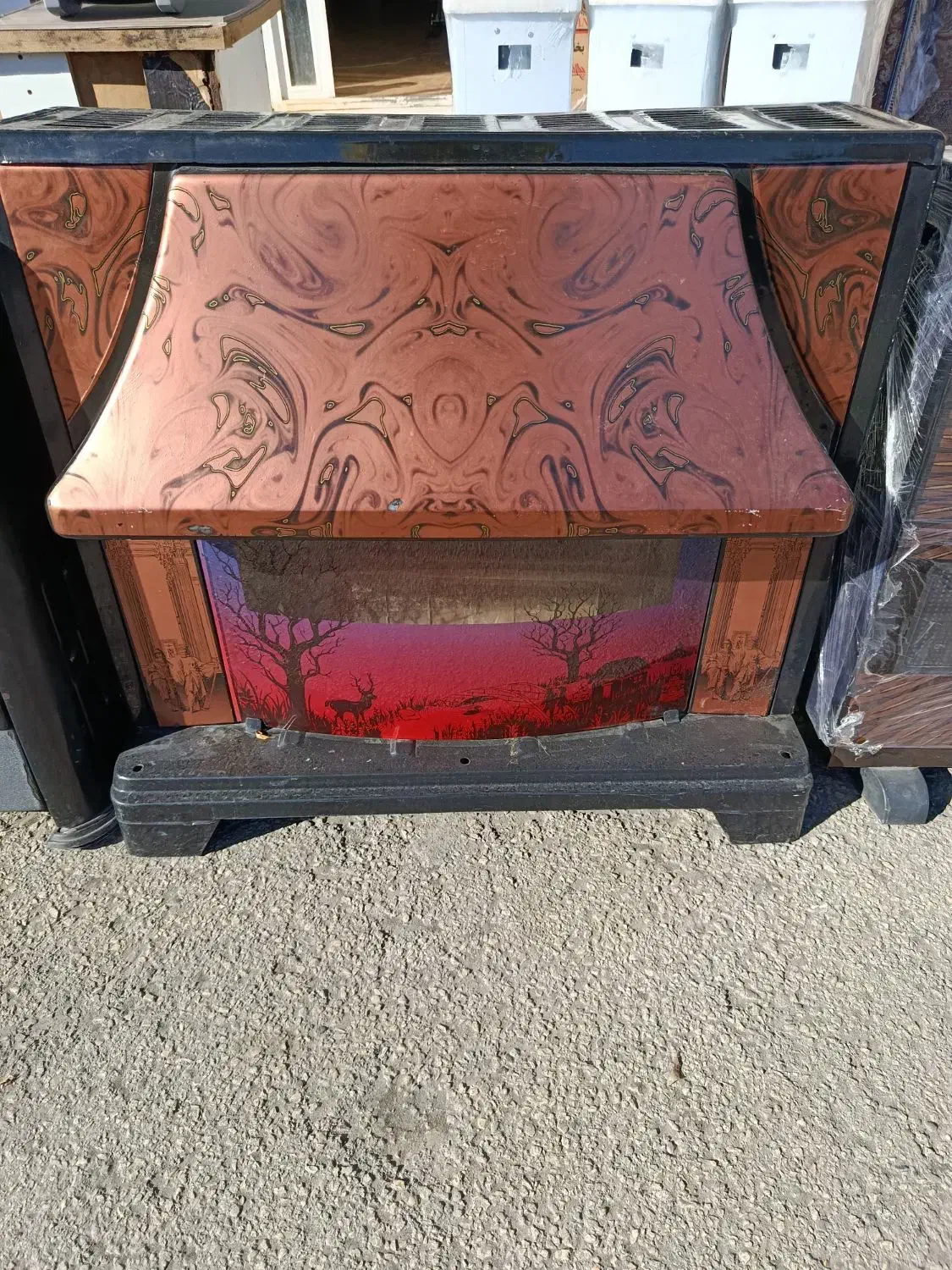 بخاری گازی توان گاز|بخاری، هیتر، شومینه|قیدار, |دیوار