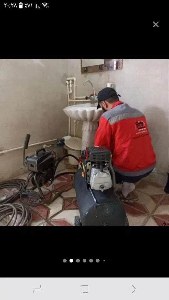 لوله بازکنی شیخ الریس بدون جابجایی وسایل خانه|خدمات پیشه و مهارت|دهلران, |دیوار