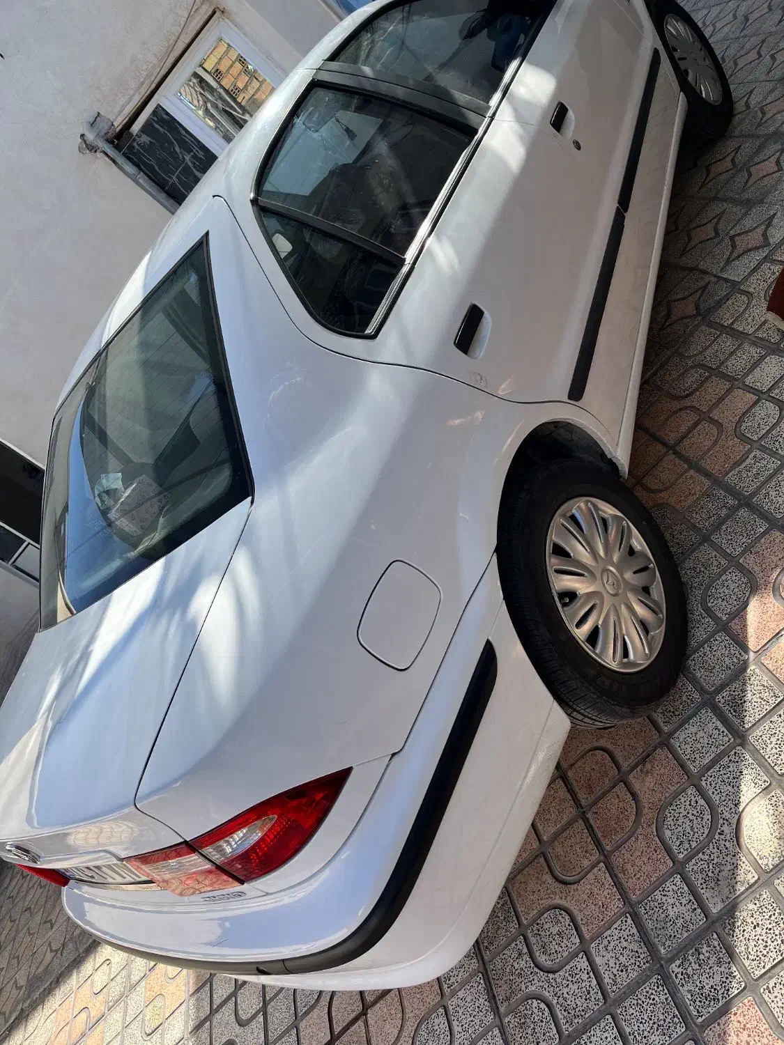 سمند Lx سفید 1399|خودرو سواری و وانت|بم, |دیوار