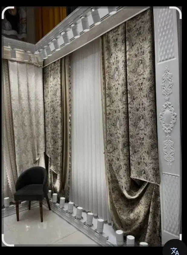 شستشو ونصب انواع پرده|خدمات پیشه و مهارت|اراک, |دیوار