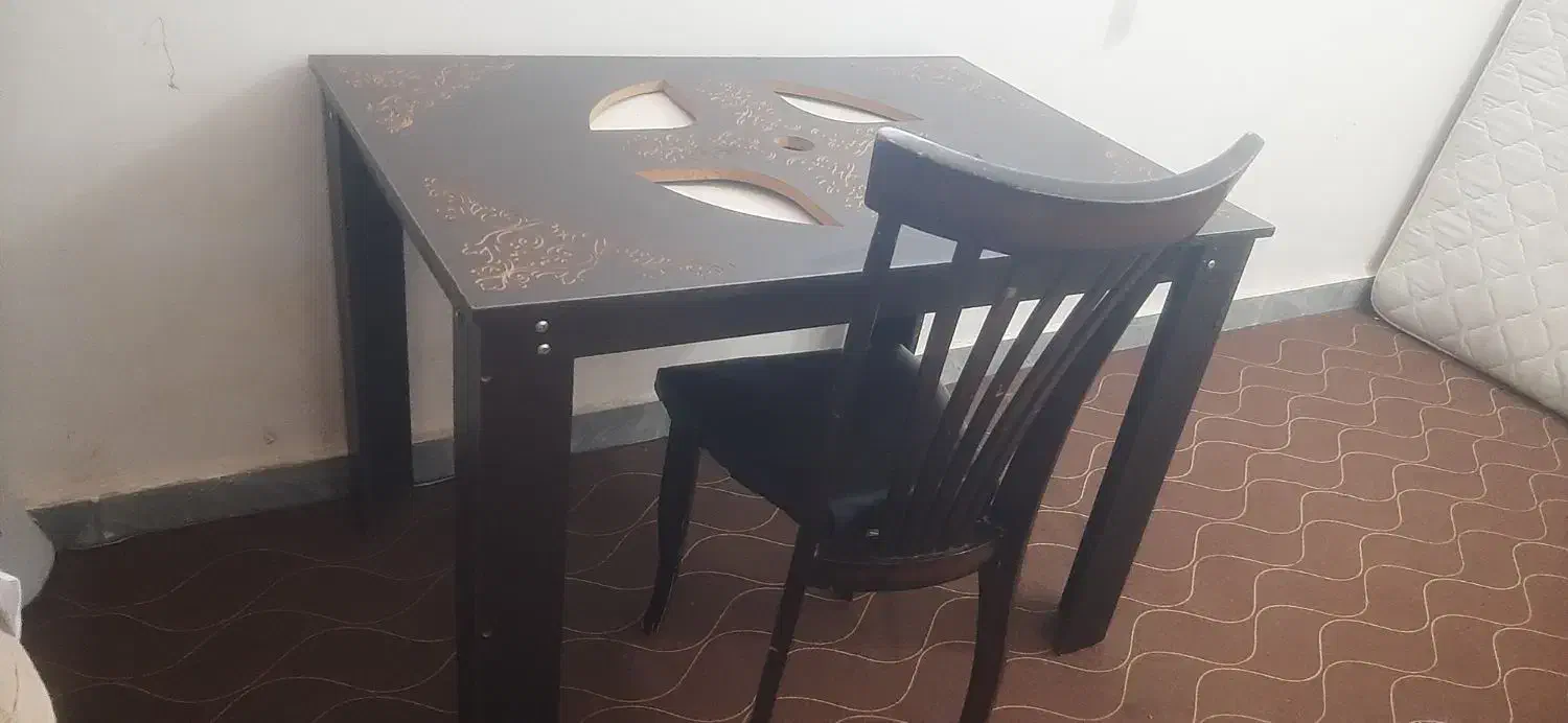 میز ویه صندلی|میز و صندلی غذاخوری|شوش, |دیوار