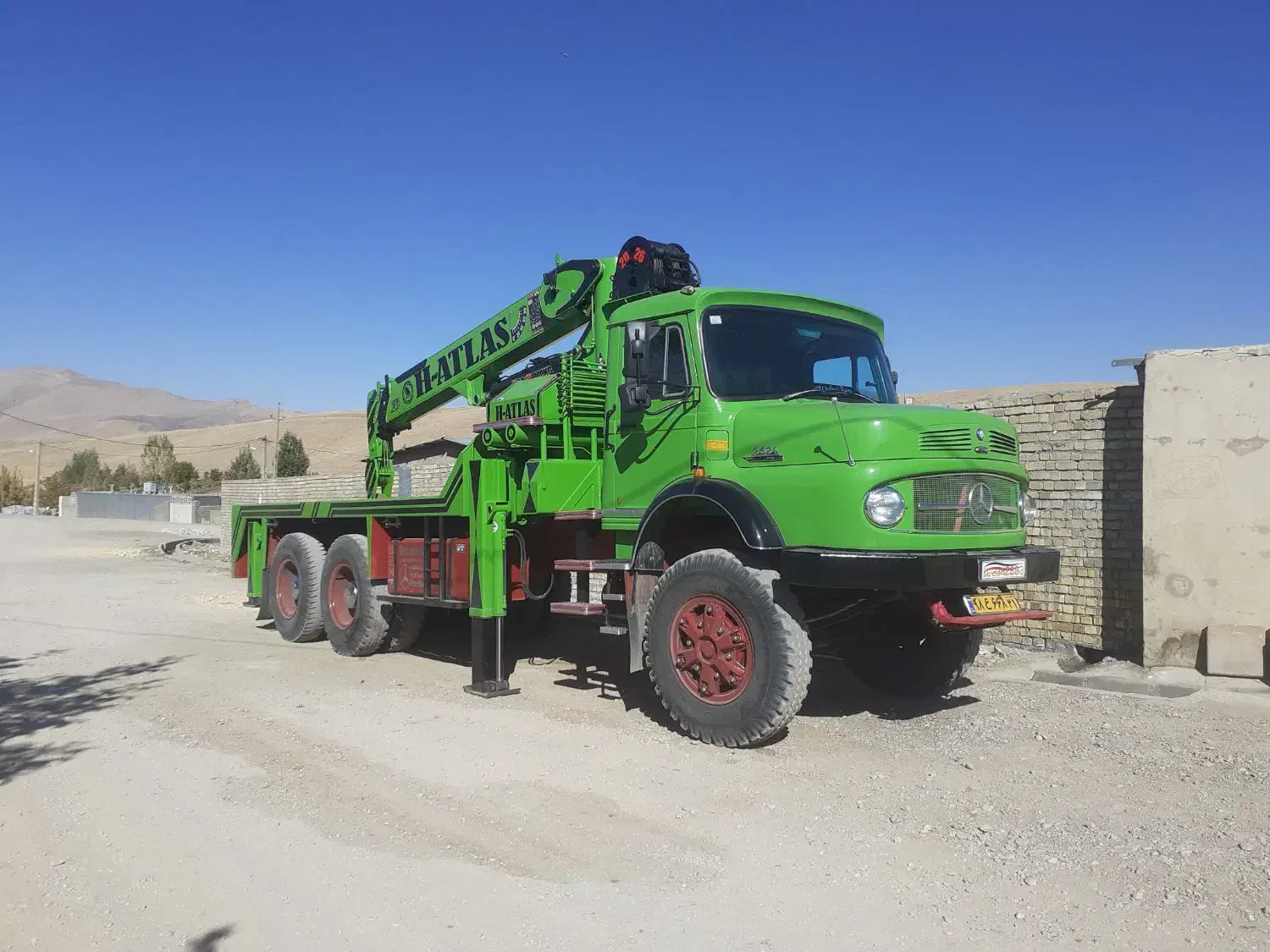 جرثقیل کفی بوم تراک ۱۵ تن|خودرو سنگین|آبادان, |دیوار