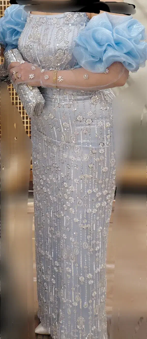 لباس مجلسی به همراه ست دستکش و کیف مجلسی|لباس|کرج, برغان|دیوار