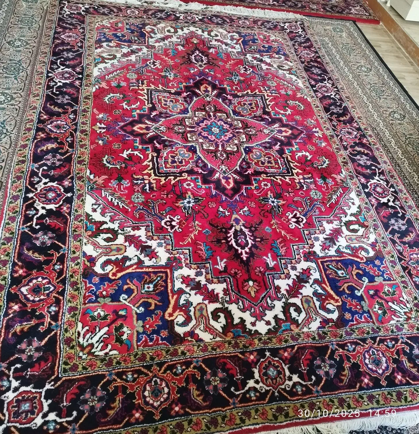 فرش دستبافت 3*2 / 6 متری - پرداخت شده|فرش|مشگین شهر, |دیوار