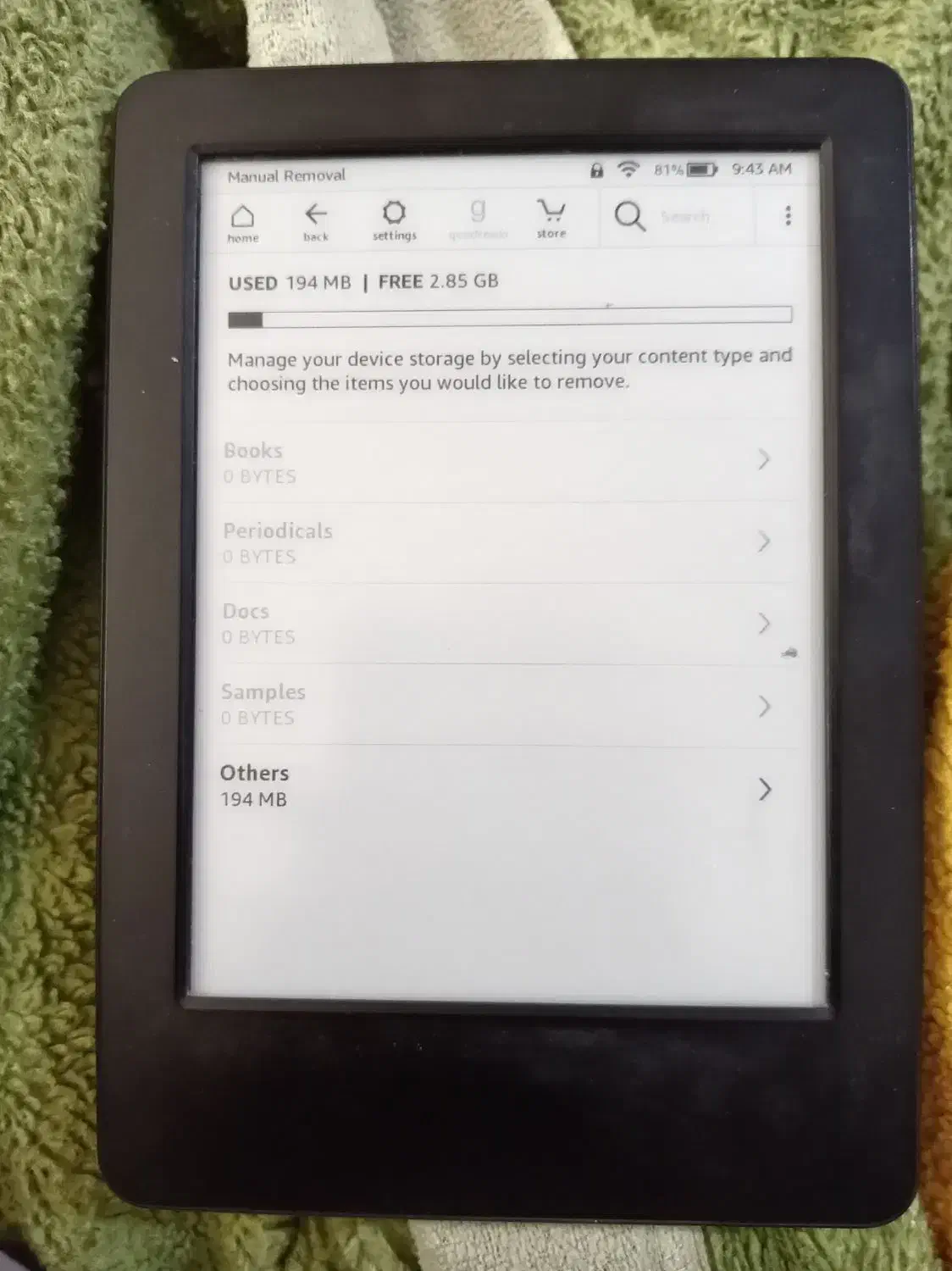 کتابخوان آمازون|تبلت|کویرات, |دیوار