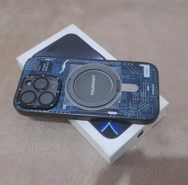 ایفون ۱۶ پرو ۲۵۶ آکبند مشکی|موبایل|تهران, هاشمی|دیوار