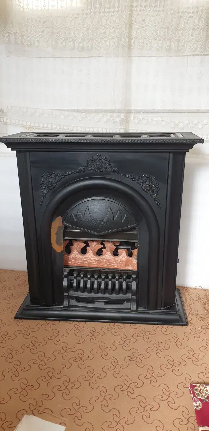 بخاری گازی طرح شومینه|بخاری، هیتر، شومینه|قم, ولیعصر|دیوار