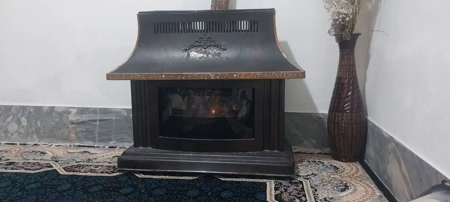 بخاری سالم|بخاری، هیتر، شومینه|قم, هفت تیر|دیوار