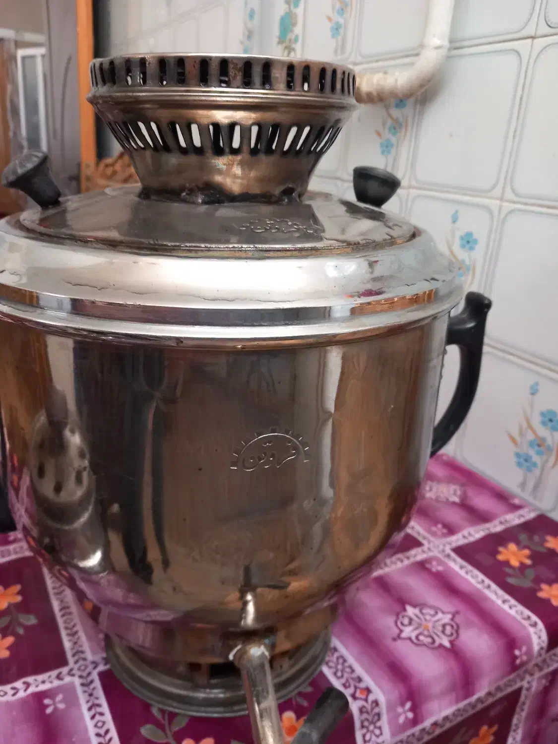 سماور ۸ لیتری بزرگ|سماور، چای‌ساز، قهوه‌ساز|نجف‌آباد, یزدانشهر|دیوار