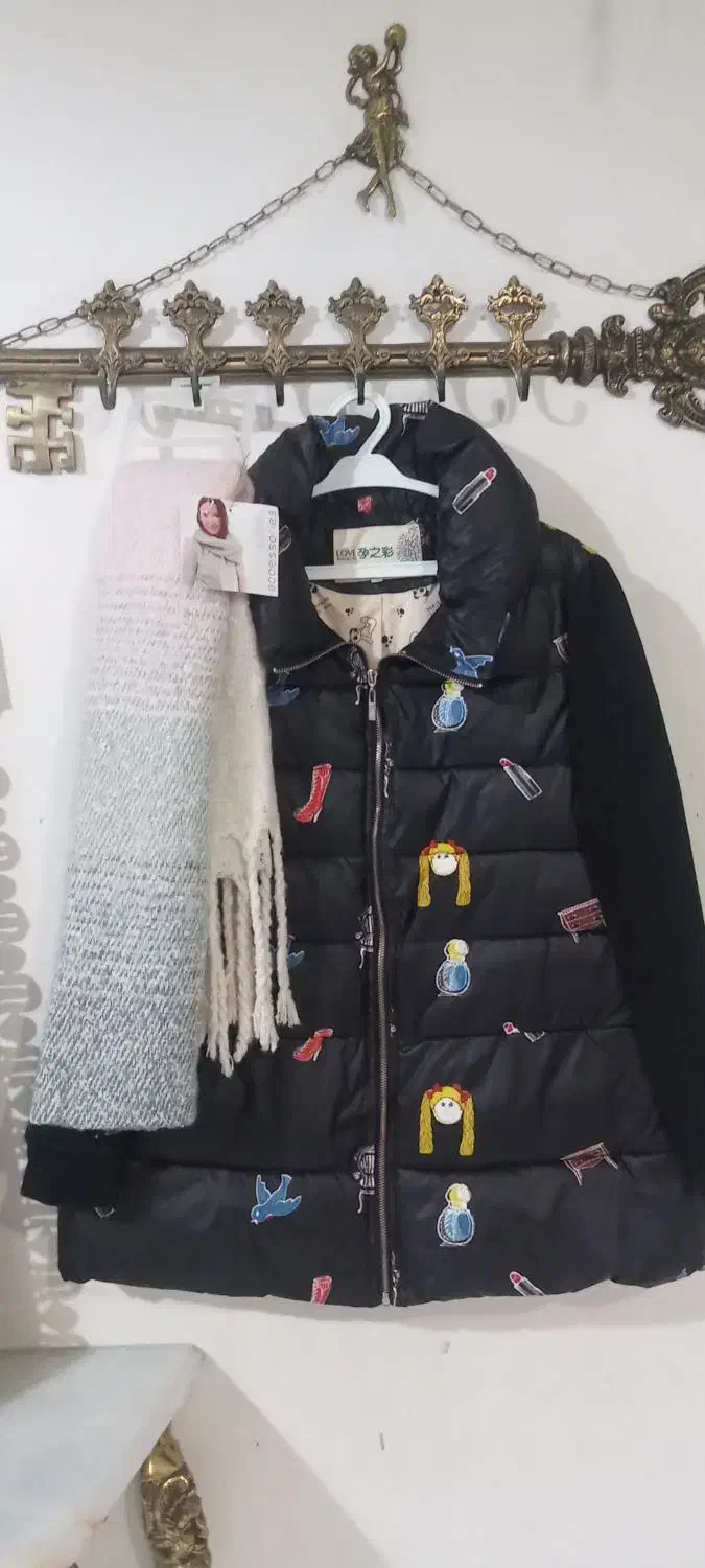 پالتو لایت آلمانی وشال بافت آلمانی نواتیکت دار|لباس|تهران, سازمان آب|دیوار