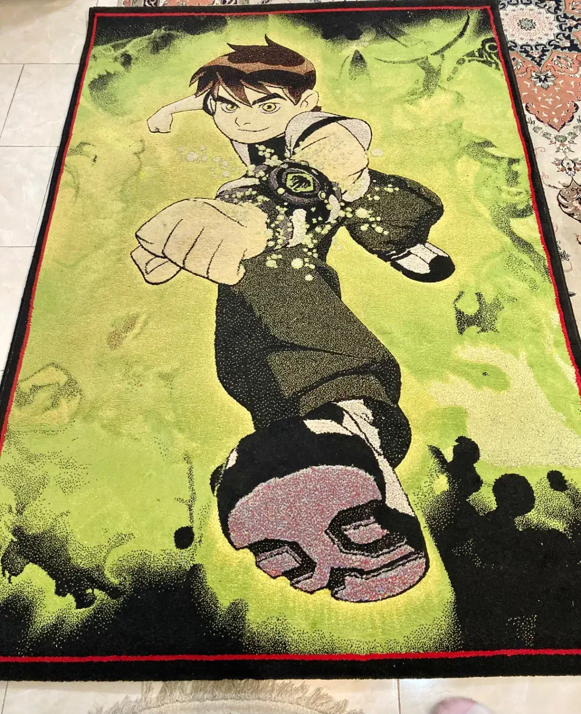 فرش بچگانه بن تن|فرش|گرگان, |دیوار