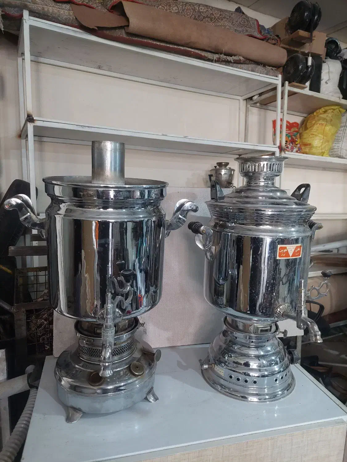 سماوربرنجی|سماور، چایساز، قهوهساز|زنجان, |دیوار