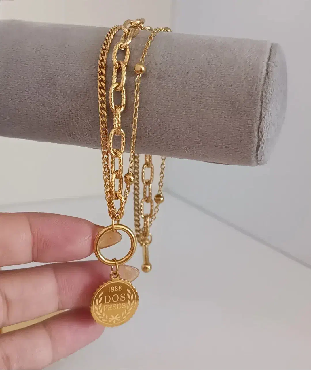 دستبند سه لاین رنگ ثابت جدید و شیک|بدلیجات|تهران, نازی‌آباد|دیوار