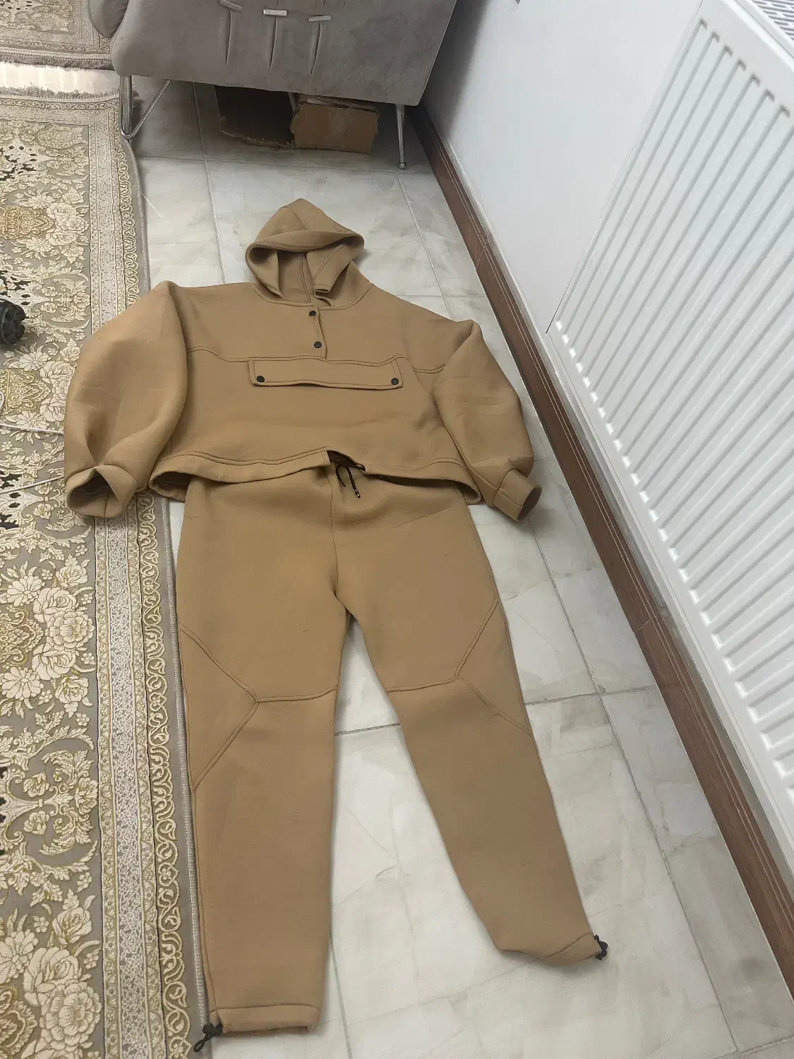 دوعدد پالتو ویه دست ست هودی شلوار|لباس|نظرآباد, شهرک آزادگان|دیوار