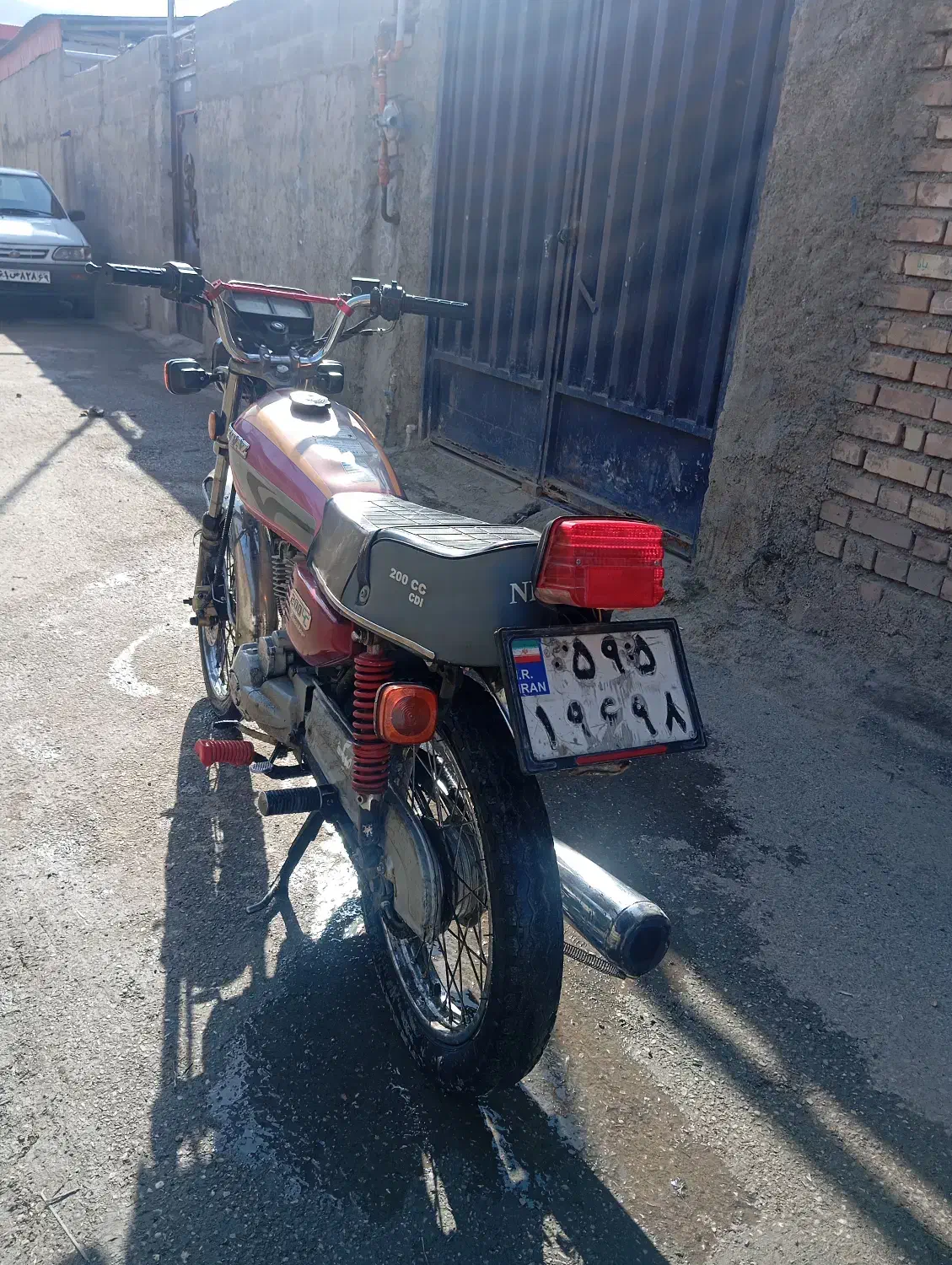 نیکتاز ۲۰۰ مدارک تکمیل|موتورسیکلت|مینودشت, |دیوار