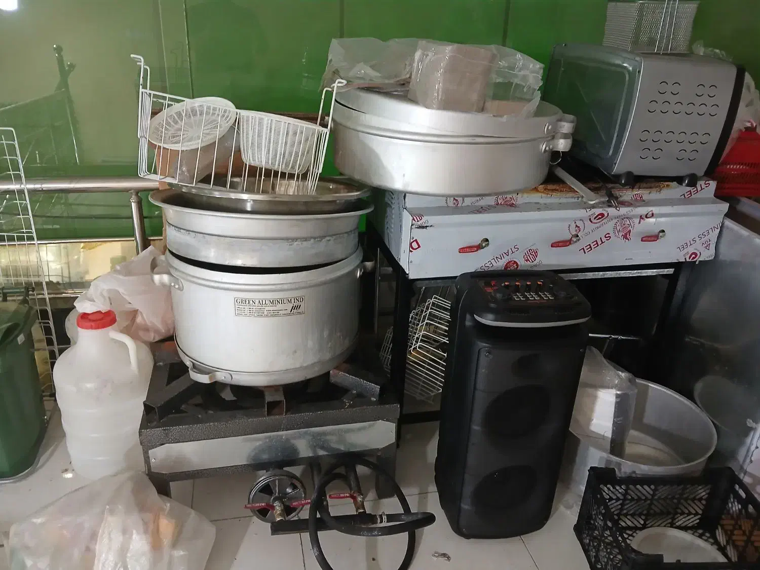 فروش وسایل اشپزخانه درحدنو دو سه بار استفاده شده|کافی‌شاپ و رستوران|اهواز, کمپلو شمالی|دیوار