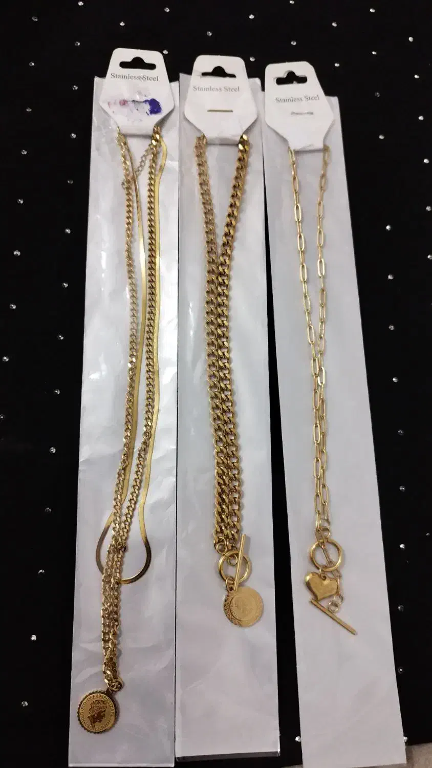 گردنبند و دستبند گوشواره پابند ساعت|بدلیجات|بندر ماهشهر, |دیوار