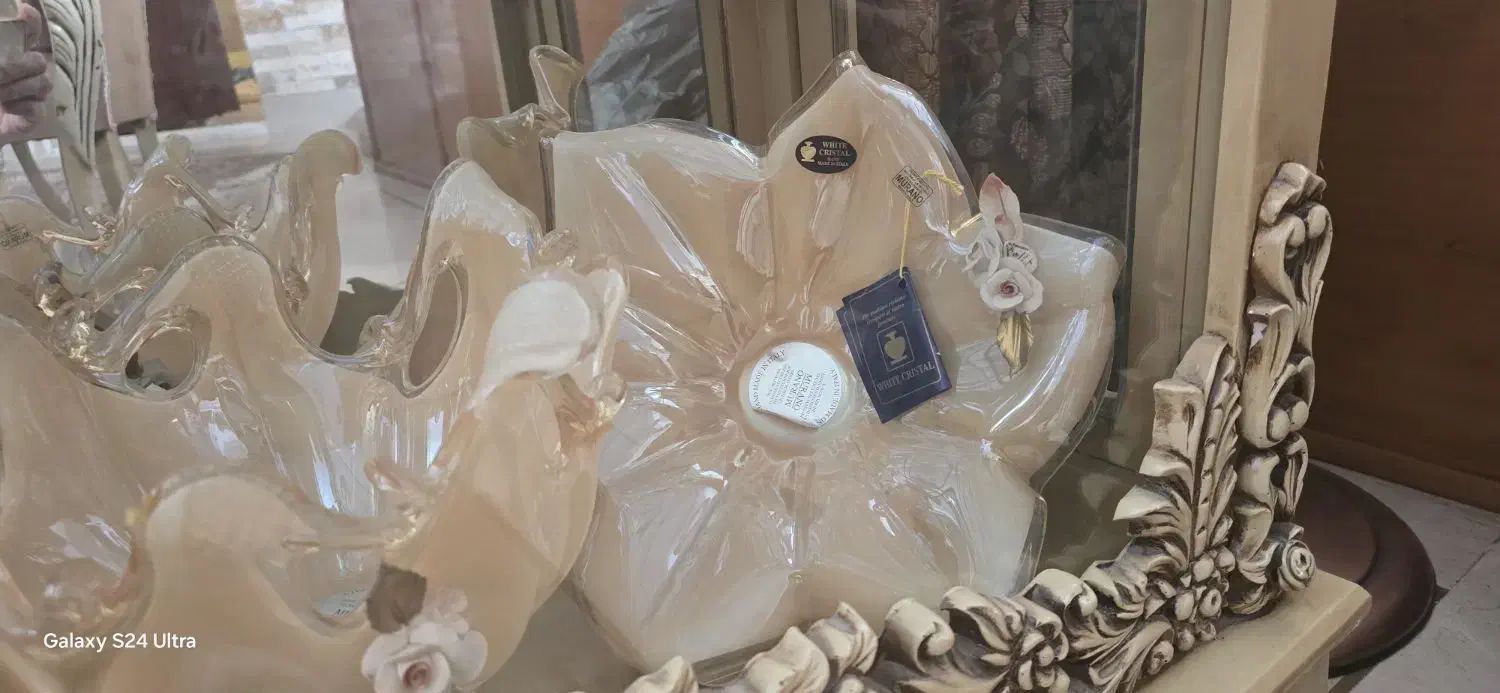 کریستال مورانو ایتالیا اصلی دست ساز|کلکسیون اشیاء عتیقه|تهران, گلستان (شهرک راه آهن)|دیوار