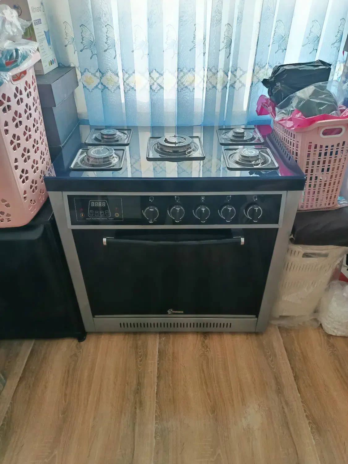 گاز طرح فر استار استیل اصلی|اجاق گاز و لوازم برقی پخت‌وپز|قروه, |دیوار