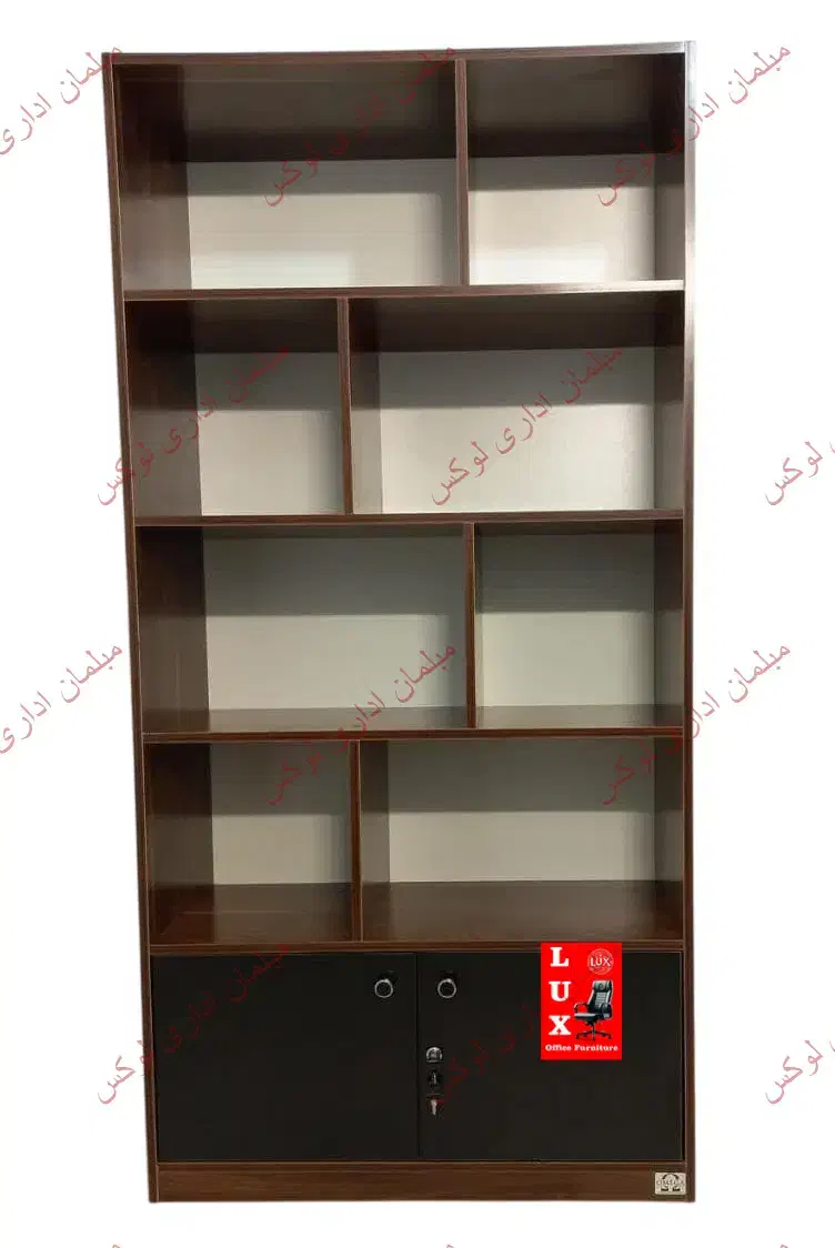 کتابخانه 4 طبقه درب دار|کتابخانه، شلف، قفسه‌های دیواری|کرمانشاه, |دیوار