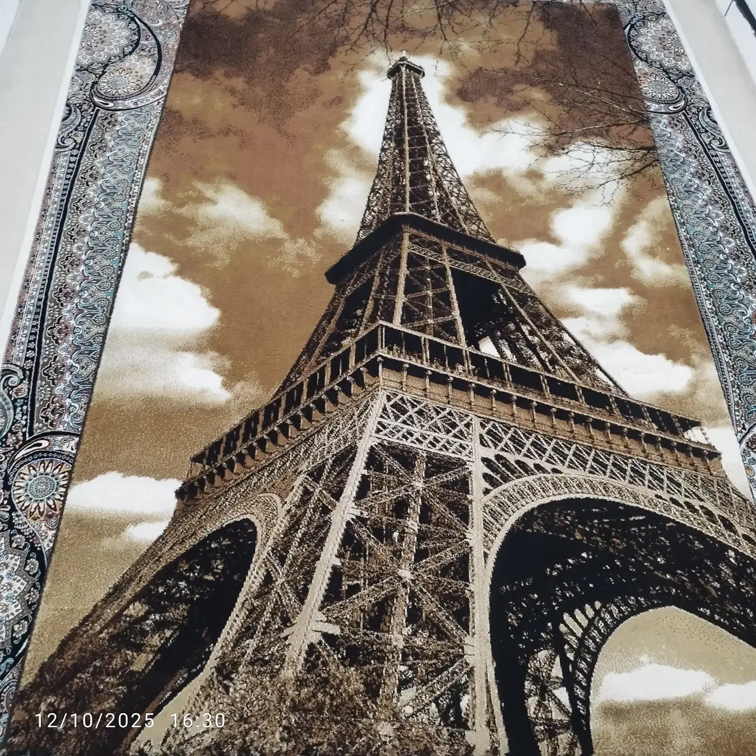 گلیم فرش ۴ متری|گلیم، جاجیم، گبه|محمدیه-قزوین, |دیوار