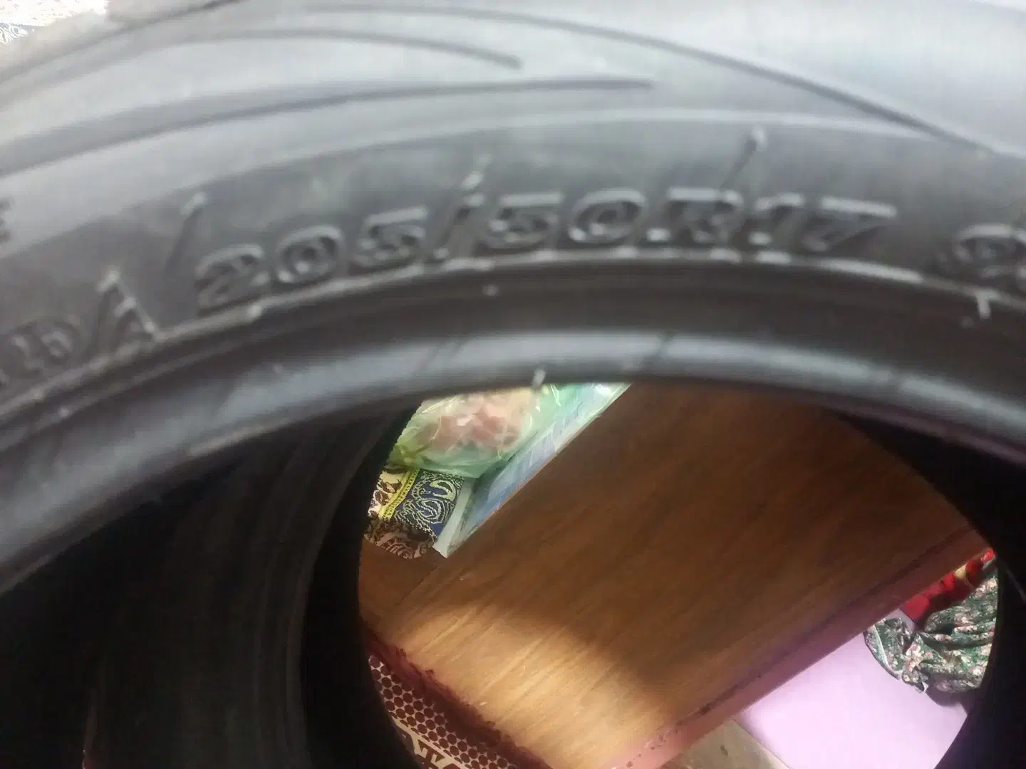 لاستیک نو سایز۱۷|قطعات یدکی و لوازم جانبی|قشم, |دیوار