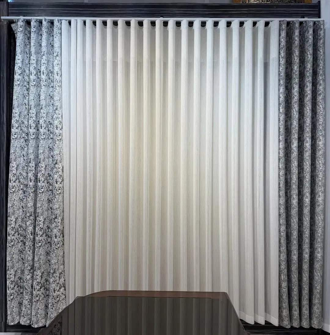 حریر رز پروانه فلامنت|پرده، رانر، رومیزی|بیرجند, |دیوار